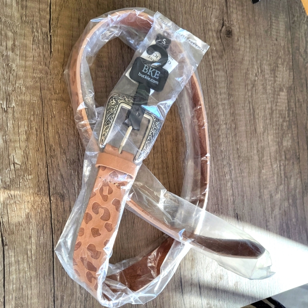 BKE Leopard Print Belt